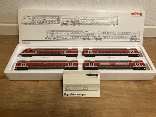 Märklin doppelstockwagen set - doppelstockwagen,